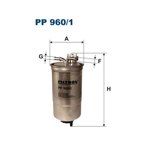 Kraftstofffilter PP960/1 Filtron