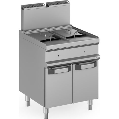 Friteuse à gaz - 2 cuves - 14+14L - 25 kW - MAGISTRA PLUS 700 - Arilex