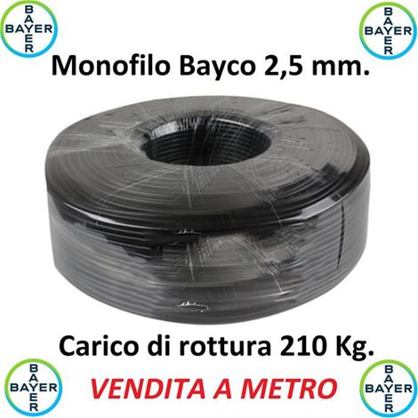 Monofilo 1 Metro Bayco 2,5 Mm Tirante Antenne Tralicci Bayer Indistruttibile