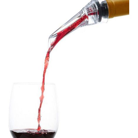 Verseur Aérateur Vin - Système Double Admission Air - Pour Vins Rouges Et Blancs - 1 Pièce (1/3)