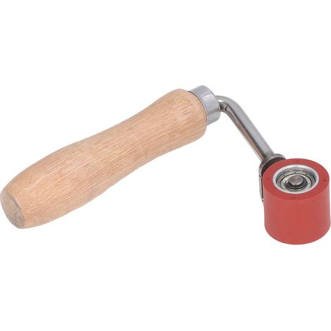 Rouleau à main en silicone 20 mm, angle de courbure 75°, résistance thermique 260 °C, conception ergonomique pour soudage (1/5)
