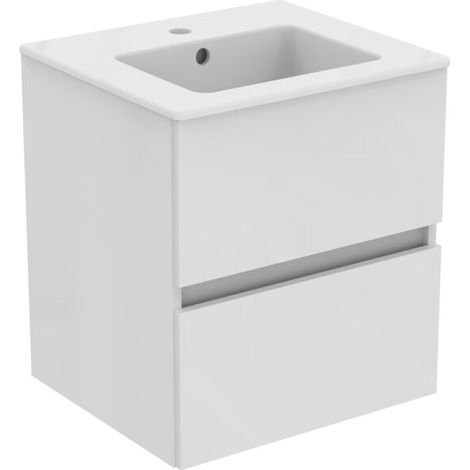 IDEAL STANDARD R0571WG Ensemble meuble Eurovit+ avec lavabo 51 cm Blanc (1/5)