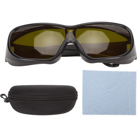 Lunettes de Protection Laser 190-510nm pour Épilation, Anti-UV et Sécurité Oculaire (1/5)