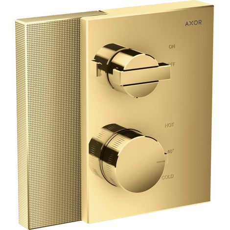 hansgrohe AXOR Edge Termostato oculto con válvula de cierre,