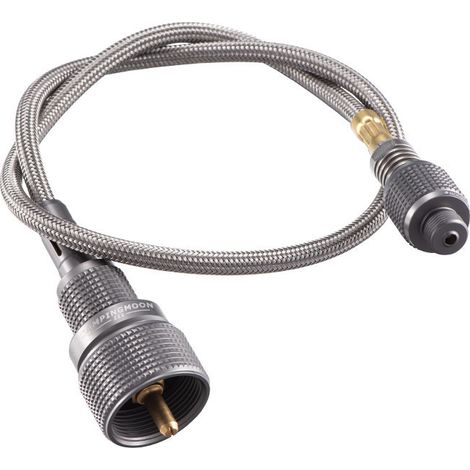 Sollbry Adaptador de estufa de gas para exteriores, línea de conexión para manguera de camping, 1 unidad (1/5)