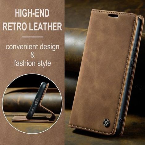 Etui Flip Cuir Pour Google Pixel 9 Pro 5G - Protection Complète Avec Support Réglable Et Portefeuille - 1 Pièce (1/5)