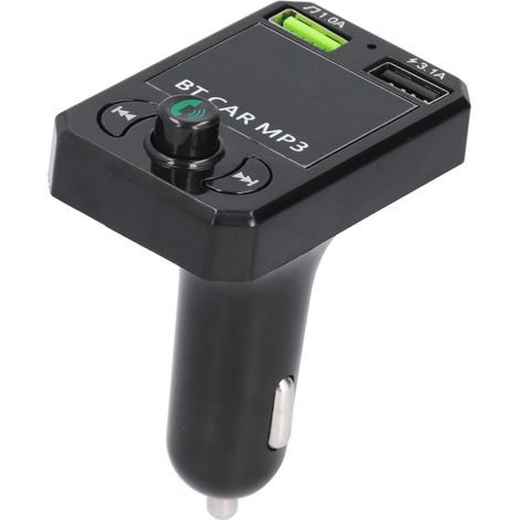 Émetteur FM Bluetooth pour Voiture avec Chargeur Sans Fil - Récepteur Radio Portable X6 Mains Libres (1/5)