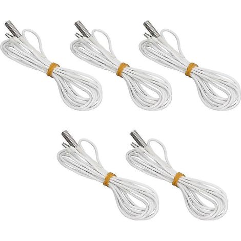 5-teilige Edelstahl-Heizpatrone 70W 24V 1M, Heizrohr für Ender 3 3D-Drucker, Nickel-Chrom-Draht, hochpräziser Wärmewiderstand. (1/5)