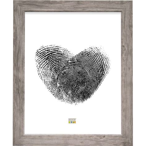 Cadre Photo Couleur Bois Gris Photo 15x20cm S48SH7 (1/3)