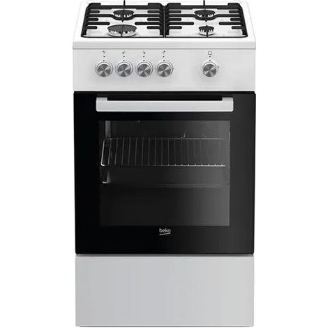 Beko FSG52000DWC cocina de gas blanca 4 fogones (1/3)