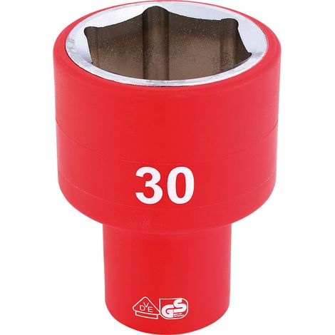 Draper 1/2 Sq. Dr. Fully Insulated VDE Socket (30mm) (32000) (1/5)