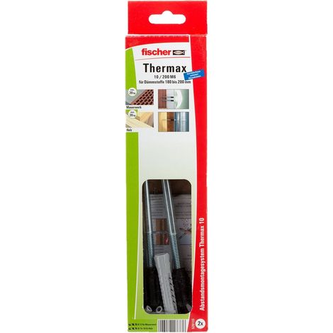 Fischer 2x  sistema  de  montaje  Thermax  10/200  M6  B  -  520133 (1/2)