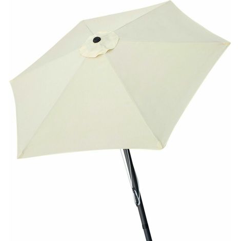 Parasol Aktive Crème Aluminium Acier 300 cm (1/2)