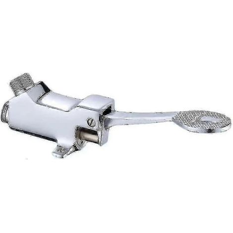 sans contact laiton Foot Pump robinet avec acier inoxydable bec - hygiénique Sensor robinet pour cuisine, salle de bain & hôpital (1/2" NPT)