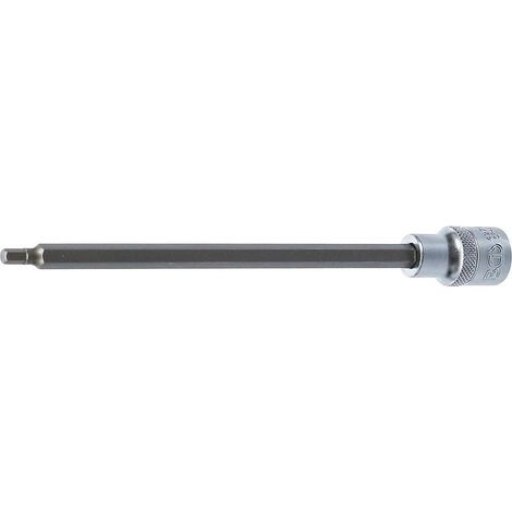 Douille à Embouts 200 mm - 12,5 mm (1/2), Six Pans Intérieurs 5 mm - Précision et Robustesse, Acier - D-Work