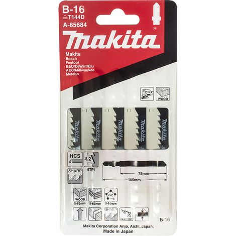 MAKITA A-85634 (pkt of 5) Clean for Wood 100mm (1/3)