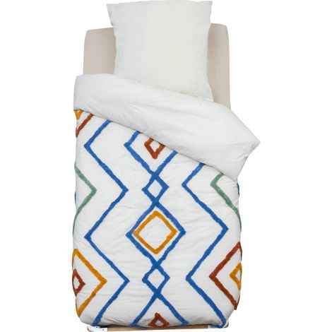 Set 2 pezzi di biancheria da letto per bambini adi in cotone trapuntato 140x200cm - Atmosphera créateur d'intérieur
