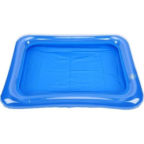 Piscine Gonflable pour Maison de Poupée, Piscine Miniature, Jouet de Compact et Réaliste pour Poupées, de Poupée Portable 60 X 45 Cm pour Voyage, Jeu de Groupe en Plein Air (1/5)