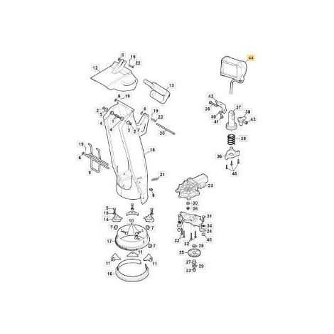FARO A SPAZZANEVE A LED ORIGINALE STIGA - 183180000/0