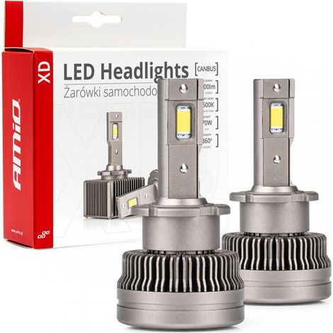 Bombillas LED de filamento AMiO Serie XD D2S D2R 6500K Canbus amio-03311 (1/5)