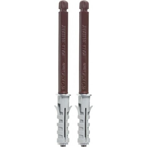 Tacos ocultos para estante de pared Sanitec 2 piezas 18 mm (1/2)