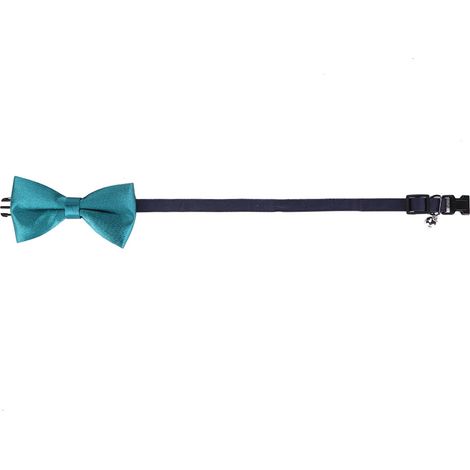 Noeud Papillon Pour Chien - Collier En Nylon Réglable Avec Boucle - Pour Mariages Et Fêtes - Taille M (1/5)