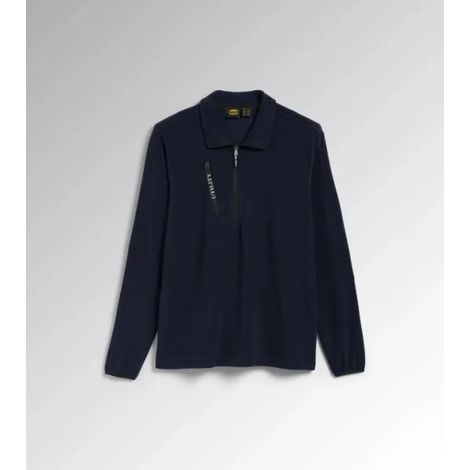 Maglia micro pile con mezza zip Diadora Utility Micropile Pocket Litework Taglia: XXXL - Colore o Finitura: Blu classico (1/5)