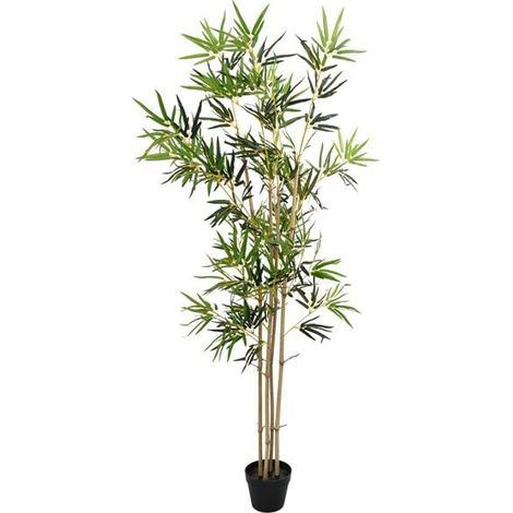 Bambou artificiel vert, 75,5 x 18 x 175 cm (1/5)
