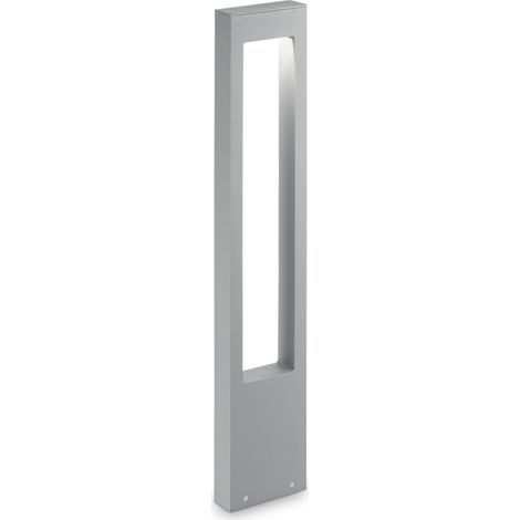 Piantana Moderna Vega Alluminio Grigio 1 Luce G9 3W 3000K Luce Calda (1/2)