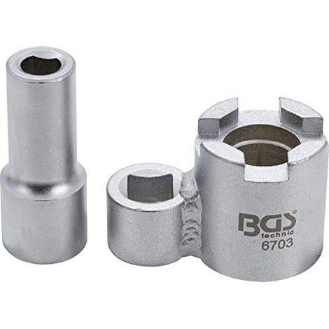 Chiave  per  dado  ammortizzatore  BGS  e  attrezzo  di  bloccaggio  per  Volvo  -  6703 (1/3)