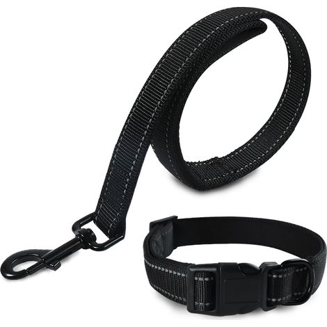 Collier Pour Chien - Bande Tissée Haute Densité - Réglable 18-26 Pouces - Largeur 25 mm - Fermeture Éco-responsable - 1 Pièce (1/5)