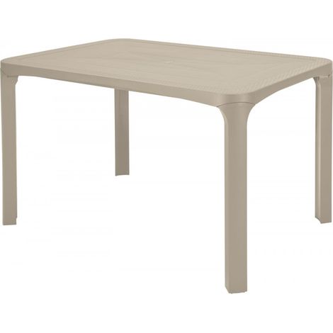 TAVOLO OLE' RATTAN 80X120 GRANDSOLEIL Colore: Marrone