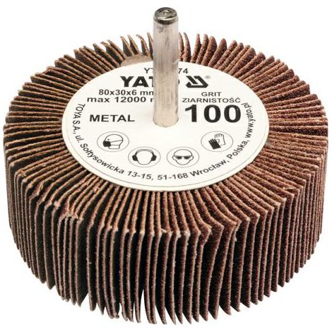 Accesorio para lijadora, marca Yato, modelo YT-83375, mejora el rendimiento en trabajos de lijado, compatible con múltiples modelos, alta durabilidad y eficiencia.