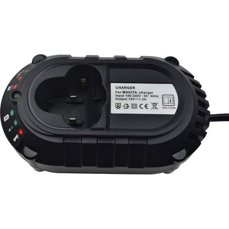 Geeignet für Makita BL1013 BL1014 10,8V Li-Ion Akkuladegerät DC07SA DC10WA (1/5)