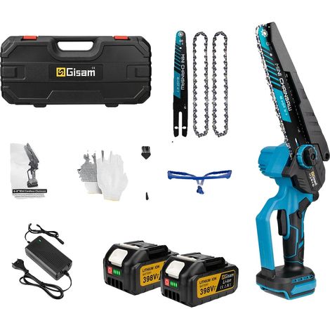 Scie Électrique, Moteur Sans Balais, Longueur de Coupe de 8 Pouces, 2 Batterie (1/2)