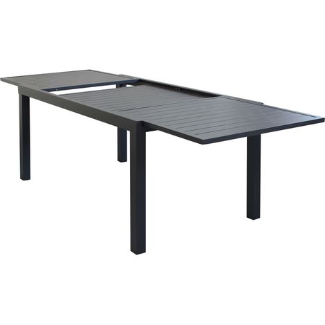 DEXTER - tavolo da giardino allungabile in alluminio da 160 x 90 cm (1/4)