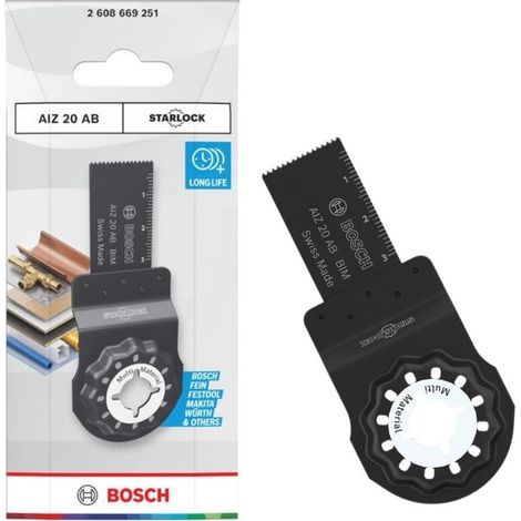 BOSCH 2.608.669.251 BIM plunge blade AIZ20AB 20mm x 30mm
