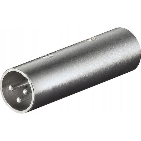 Adaptateur/Raccord XLR , Mâle-Mâle, Connecteur XLR (3 broches) Connecteur XLR (3 broches).