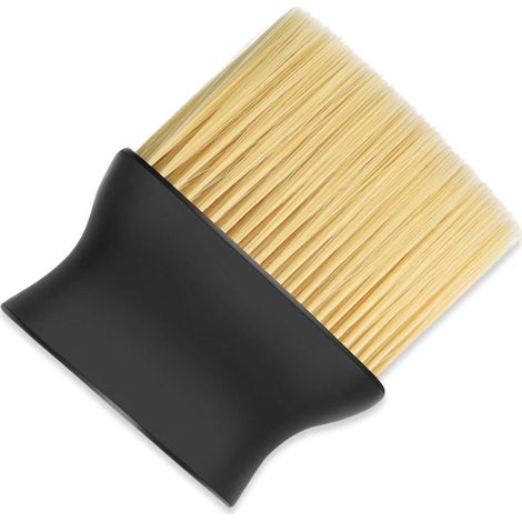 Brosse de Nettoyage Voiture, Pinceau de Détail à Poils Ultra Doux pour Tableau de Bord, Grilles d'Aération et Intérieur, Design Ergonomique Antidérapant, Jaune (1/5)
