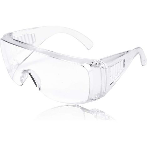 Pack of 12 Anti-fog Protective Glasses, Safety Industry, Garden, Chemistry – Optimal Comfort and Resistance. (1/5)