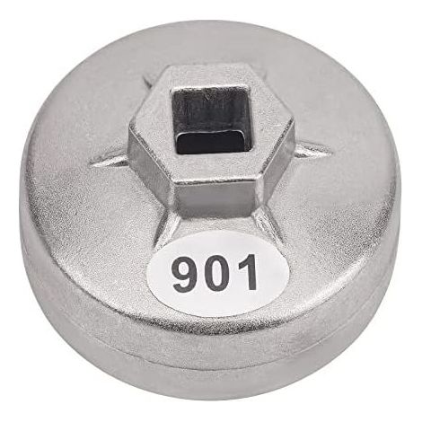 65 mm 14 Nuten 901 Ausbauwerkzeug Steckschlüssel Aluminium Ölfilterwerkzeug - (1/5)