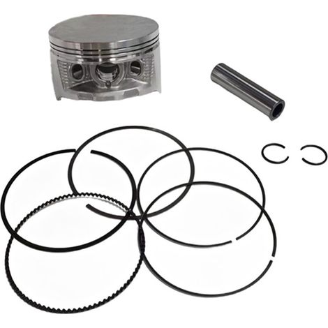 Motorcycle engine piston, compatible with HONDA TRX450/TRX450X piston rings 13101-HN0-A00 (1/4)