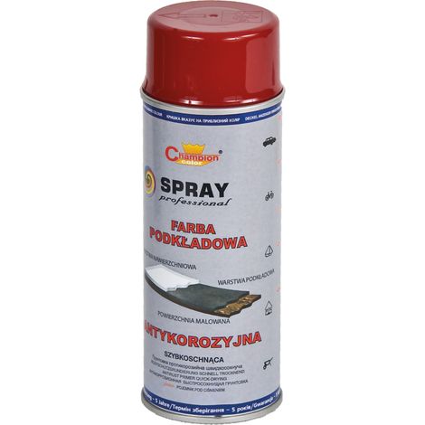 Rote Antikorrosions-Grundierung in Sprühdose, Agtech 13017, 400 ml