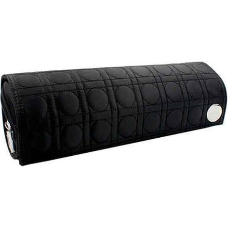 Bolsa de peinado GHD para moldeadores Mini, Classic y Max con alfombrilla térmica extraíble, negra