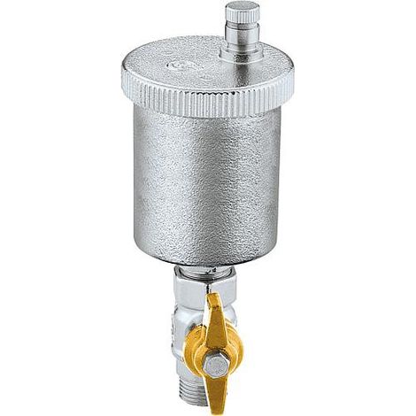 Vanne d'aération automatique solaire taille 3/8Z avec verrouillage à boule