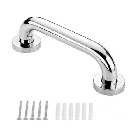 (30cm) Elderly Grab Handles, Stainless Steel, Bathtub Handle, Bathroom, Wall Mounted, Toilet, Bathroom, Non-Slip, Safety Handle (1/5)