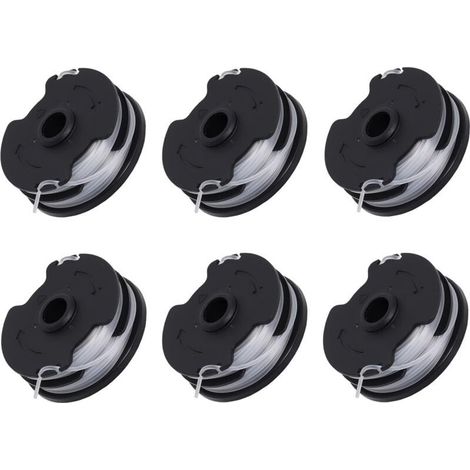 Lot de 6 bobines de rechange pour débroussailleuse sans fil Parkside PRTA 20-Li C3 IAN351753 (1/5)