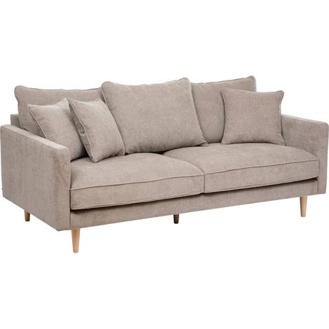 Sofa Candice beige - 3 Plätze (1/3)