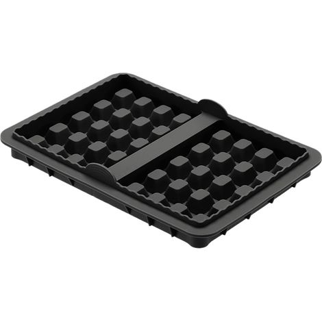 Moule à Gaufres Moule Antiadhésif en Silicone  Moule à Gaufres Pratique pour Air Fryer, Gâteaux, Cookies, Pancakes, Snacks (1/5)
