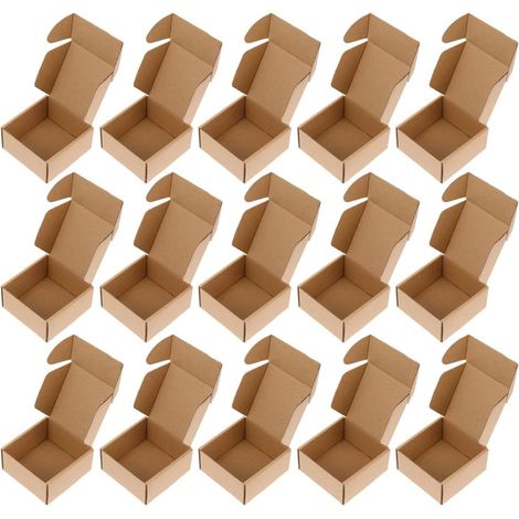Lot de 30 petites boîtes en forme d avion en papier